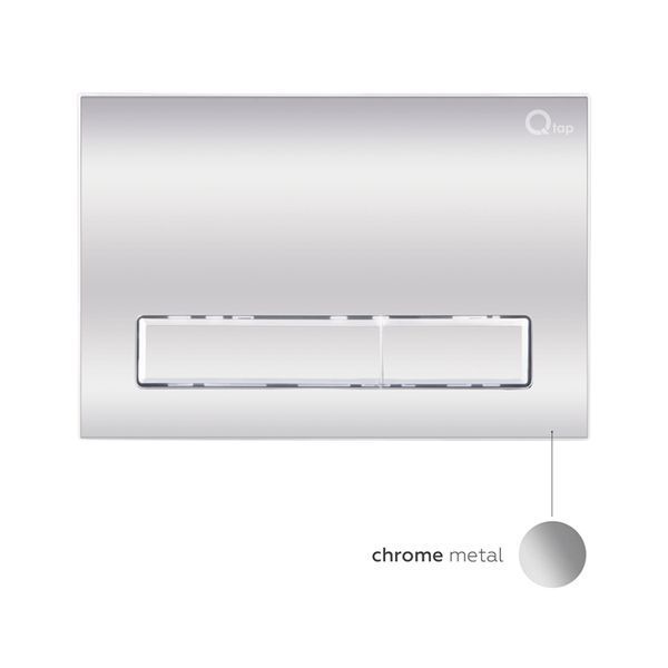 Готовое решение Qtap для ванной комнаты: подвесной унитаз Jay Rimless 520х360х320 + комплект инсталляции Nest 4 в 1 (линейная клавиша Chrome) SD00043000 фото