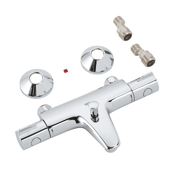 Змішувач для ванни Grohe Grohtherm 800 34567000 з душовим гарнітуром 27853001 (34567001) CV032204 фото