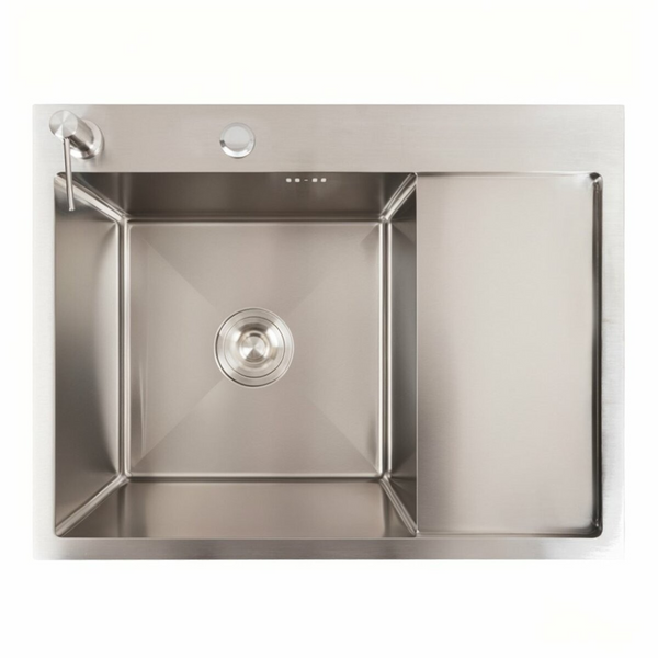 Комплект кухонної мийки Platinum Handmade CM 65*50 L 3.0 / 1.0 pl23349 фото