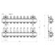 Колектор Icma 1" 10 виходів, з витратомірами №K013 SD00005248 фото 3