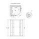 Душевая кабина Lidz Latwa SC90x90.SAT.HIGH.GR, стекло тонированнное 4 мм без поддона SD00047613 фото 2