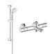 Смеситель для ванны Grohe Grohtherm 800 34567000 с душевым гарнитуром 27853001 (34567001) CV032204 фото 1