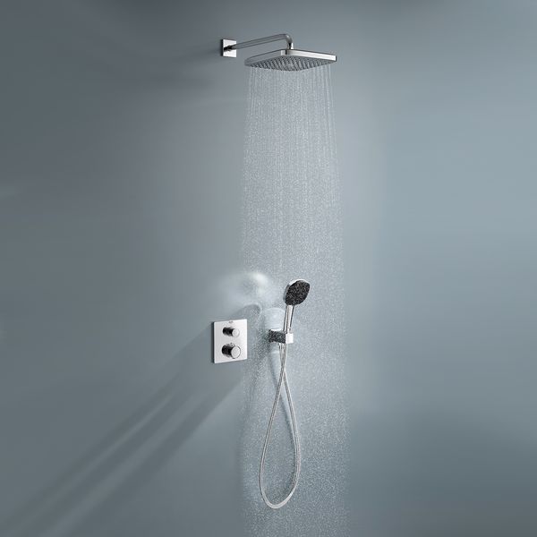 Душевая система скрытого монтажа термостатическая Grohe QuickFix Precision Grohtherm Cube 34882000 CV033298 фото
