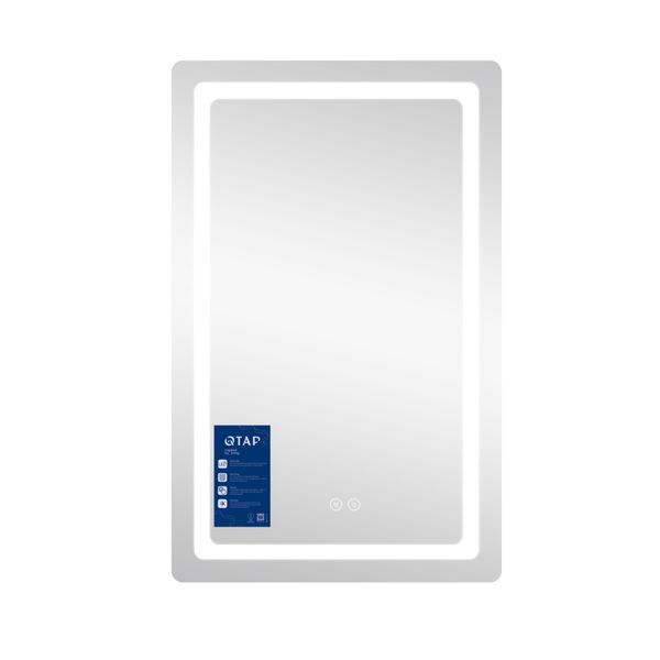 Дзеркало Qtap Mideya (DC-F911) 500х800 з LED-підсвічуванням Touch, з антизапотіванням, димером QT2078F911W SD00036737 фото