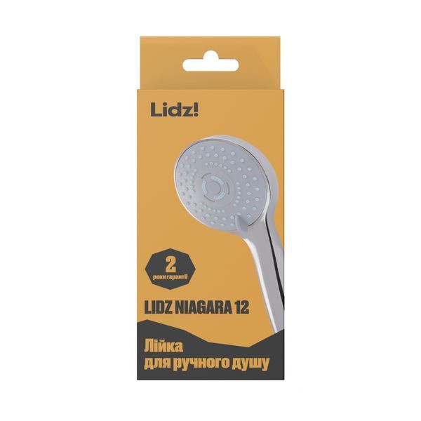 Лейка для ручного душа Lidz Niagara 12 98 мм округлая LDNIA12CRM35443 Chrome SD00041547 фото