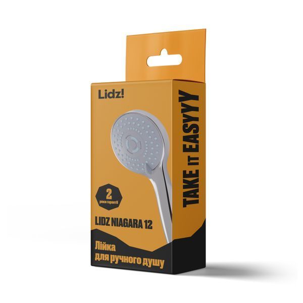 Лейка для ручного душа Lidz Niagara 12 98 мм округлая LDNIA12CRM35443 Chrome SD00041547 фото