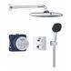 Душевая система скрытого монтажа термостатическая Grohe QuickFix Precision Grohtherm Cube 34882000 CV033298 фото 1