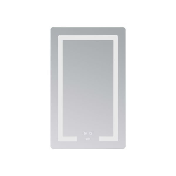 Зеркало Lidz Kubis (KU2) 500х800 с LED-подсветкой Touch, с антизапотеванием, с диммером, рег. яркости LD78LF936508048448 SD00054572 фото