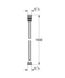 VitalioFlex Metal Long-Life TwistStop 1500 Металевий душовий шланг (22101000) 22101000 фото 2