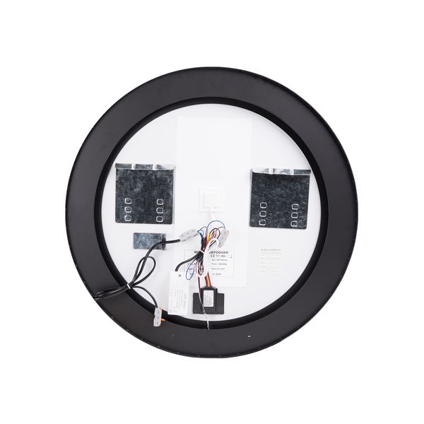 Дзеркало Qtap Robin R600 Black з LED-підсвічуванням та антизапотіванням QT13786501B SD00045774 фото