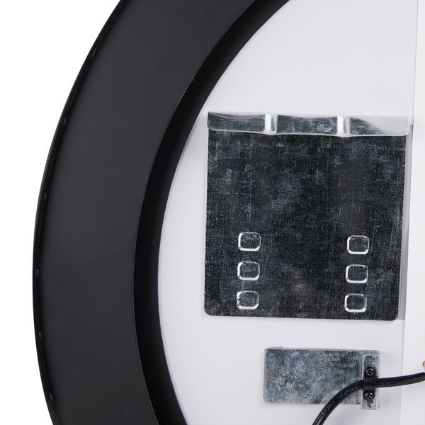 Дзеркало Qtap Robin R600 Black з LED-підсвічуванням та антизапотіванням QT13786501B SD00045774 фото