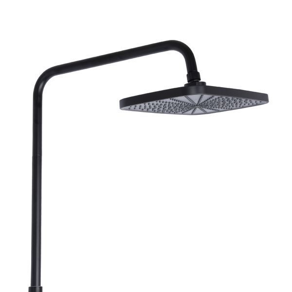 Душова система універсальна Qtap Gemini на три споживачі (з виливом) QTGEM111BLM45686 Black Matt SD00051810 фото