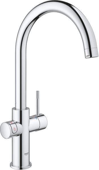 Стартовий комплект Grohe Red DUO з бойлером розміру L і змішувачем, вилив С, хром (30079001) 30079001 фото