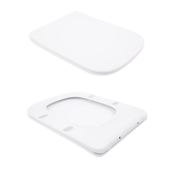 Унітаз підвісний Qtap Tern Ultra Quiet безобідковий з сидінням Soft-close WHITE QT17332303AW SD00052570 фото