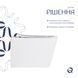 Унітаз підвісний Qtap Tern Ultra Quiet безобідковий з сидінням Soft-close WHITE QT17332303AW SD00052570 фото 8