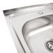 Кухонна мийка з нержавіючої сталі Platinum 5050 САТИН (0,7/160 мм) 11653 фото 5