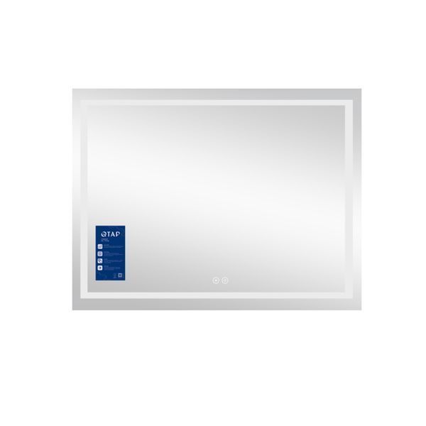 Дзеркало Qtap Mideya (MI1) 900х700 з LED-підсвічуванням Touch, з антизапотіванням, з димером QT2078NCF9070W SD00051749 фото