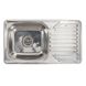 Кухонна мийка з нержавіючої сталі Platinum ПОЛІРОВКА 7642 (0,8/180 мм) 11654 фото 1