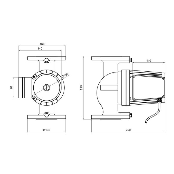 Насос циркуляційний Thermo Alliance LPA40-13-550 SD00047132 фото