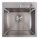 Комплект кухонної мийки Valeso Handmade HSBB 500x500x230 D&Eacute;COR ECN (2,0/0,5) pl505001 фото 2