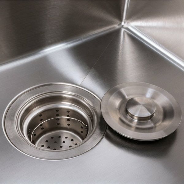 Комплект кухонної мийки Valeso Handmade HSBB 500x500x230 ECN (2,0/0,5) pl505002 фото
