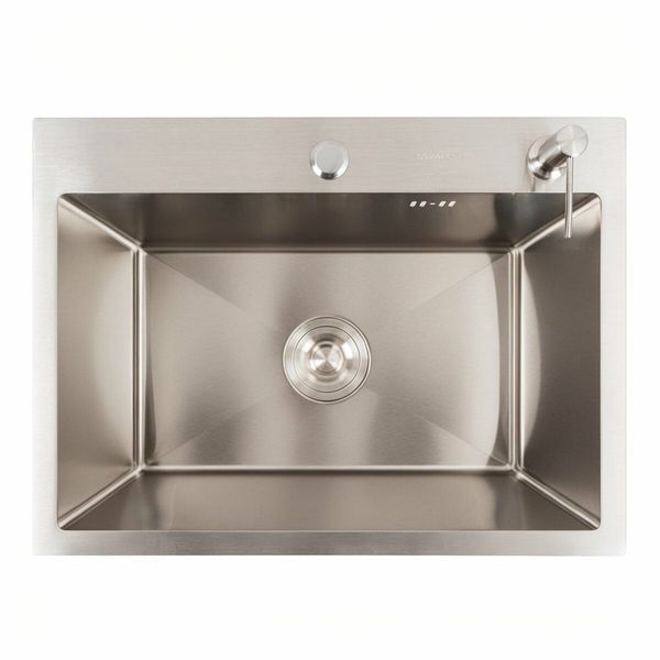 Комплект кухонної мийки Platinum Handmade D&Eacute;COR HSBB 600x500x230 pl605001 фото
