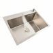 Комплект кухонної мийки Platinum Handmade D&Eacute;COR HSBB 600x500x230 pl605001 фото 3