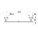 Полотенцедержатель Grohe QuickFix Start Cube 40987000 CV034608 фото 2
