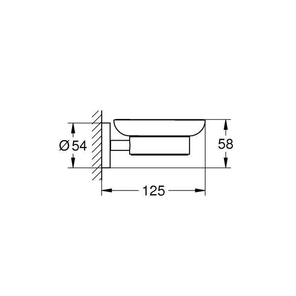 Мильниця з тримачем Grohe QuickFix Start 411932430 CV033760 фото