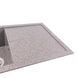 Гранитная мойка для кухни VALESO SOLID 7843 матовая Микс 49051 фото 3