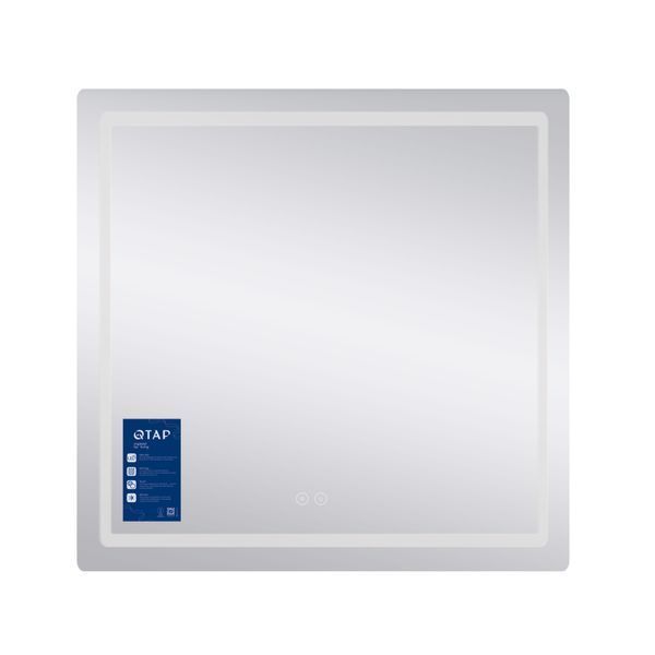 Зеркало Qtap Mideya (MI2) 700х800 с LED-подсветкой Touch, с антизапотеванием, диммером, рег. яркости QT2078DCF7080 SD00054585 фото