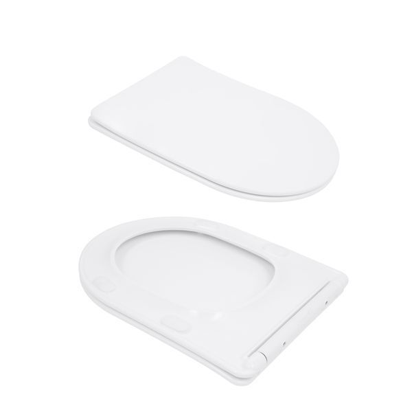 Унітаз підлоговий Qtap Evia Ultra Quiet 630&times;350&times;795 мм з сидінням Soft-close, White QTEVI27W49258 SD00055382 фото