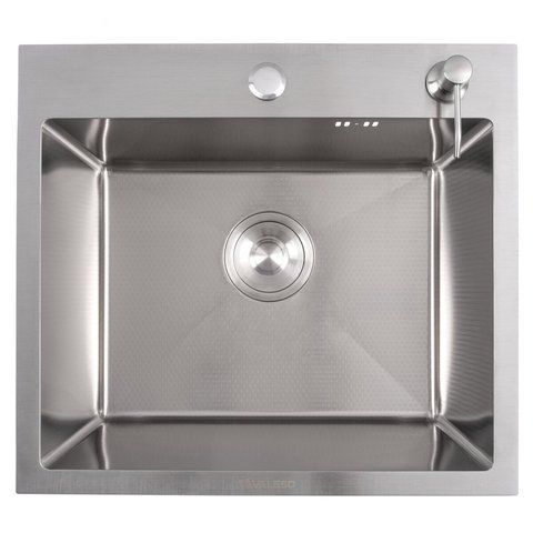 Кухонная мойка 50*45 нержавейка D&Eacute;COR VALESO Handmade (3,0/1,0) 887 фото