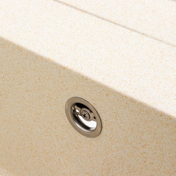 Кухонная мойка гранитная матовая 7050 CASCADA Platinum Песок 43035 фото