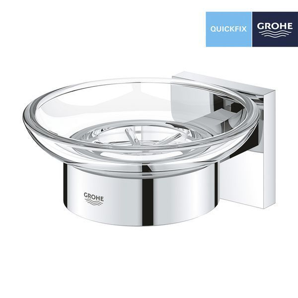 Мыльница с держателем Grohe QuickFix Start Cube 41096000 CV033396 фото
