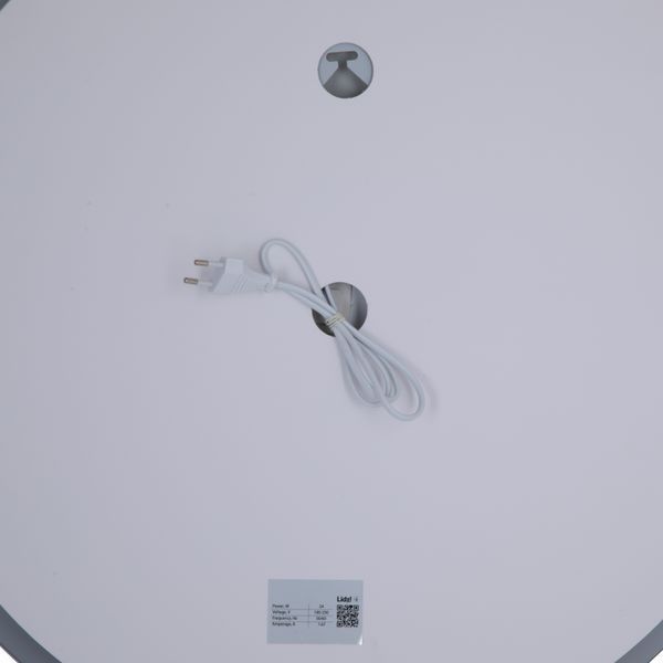 Зеркало Lidz Aria R600 с LED-подсветкой Touch, с антизапотеванием, с диммером, рег. яркости LD78LR600 SD00052337 фото