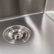 Кухонная мойка Platinum Handmade 500x500x220 (толщина 3,0/1,5 мм корзина и дозатор в комплекте) 23566 фото 8