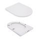 Унітаз підлоговий Qtap Jay Ultra Quiet з сидінням Soft-close 640x360x835 мм QT07222175TW White SD00053257 фото 5