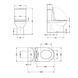 Унітаз підлоговий Qtap Jay Ultra Quiet з сидінням Soft-close 640x360x835 мм QT07222175TW White SD00053257 фото 8