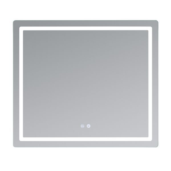 Зеркало Qtap Mideya (MI2) 800х700 с LED-подсветкой Touch, с антизапотеванием, с диммером, рег. яркости QT2078NCF807048476 SD00054600 фото