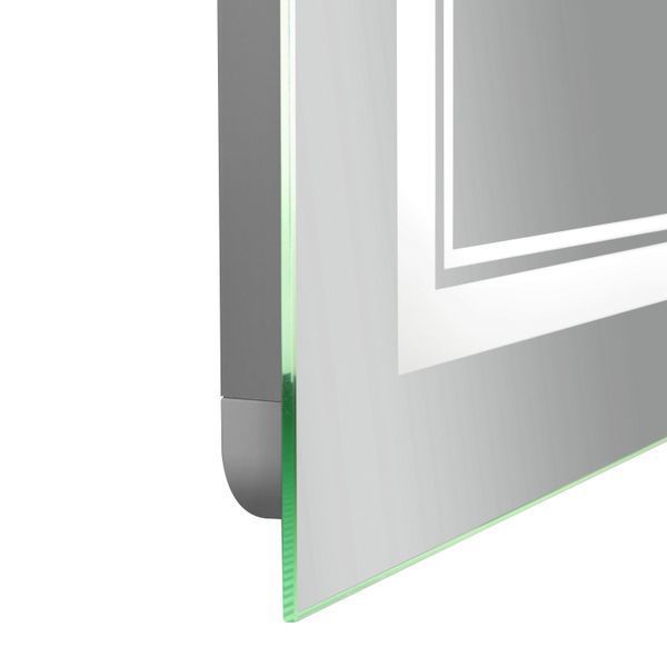 Зеркало Qtap Cardinal (CA1) 800х600 с LED-подсветкой Touch, с антизапотеванием, с диммером, рег. темп. цвета (3000-6500K) QT0478C8060 SD00054580 фото