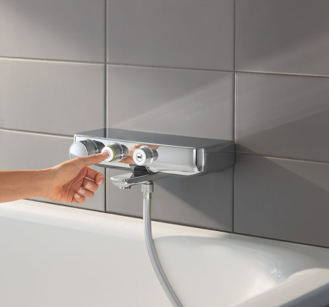 Grohtherm SmartControl Термостатический смеситель для ванны, настенный монтаж (34718000) 34718000 фото