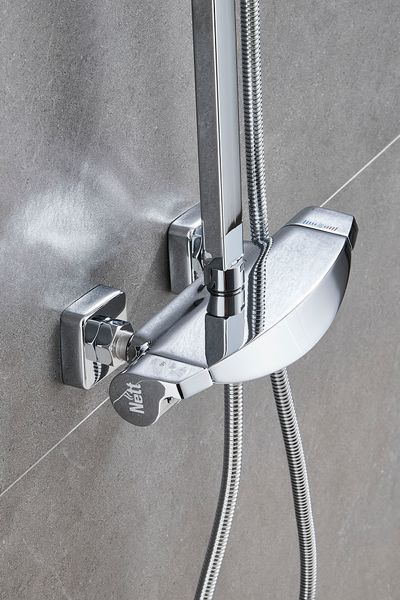 Душова система з термостатом зовнішнього монтажу Nett STH-32 110321 фото