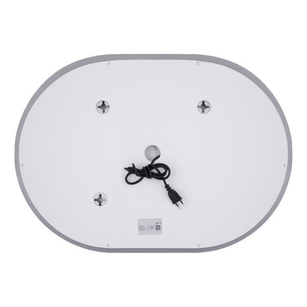 Дзеркало Qtap Gemini 500х700 з LED-підсвічуванням Touch, з антизапотіванням, з димером, рег. темп. кольору (3000-6500K) QT2578R5070 SD00052316 фото