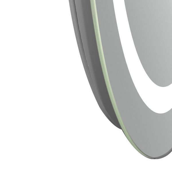 Дзеркало Qtap Gemini 500х700 з LED-підсвічуванням Touch, з антизапотіванням, з димером, рег. темп. кольору (3000-6500K) QT2578R5070 SD00052316 фото