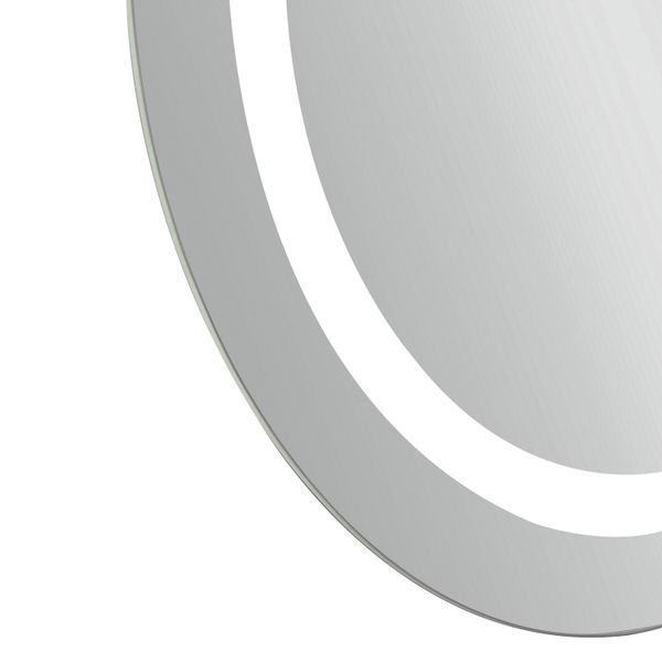 Дзеркало Qtap Gemini 650х900 з LED-підсвічуванням Touch, з антизапотіванням, з димером, рег. темп. кольору (3000-6500K) QT2578R6590 SD00052320 фото
