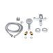 Смеситель для ванны Lidz Latwa 006 (c душевым гарнитуром) (k35) LDLAT006WHI45424 White SD00051548 фото 6