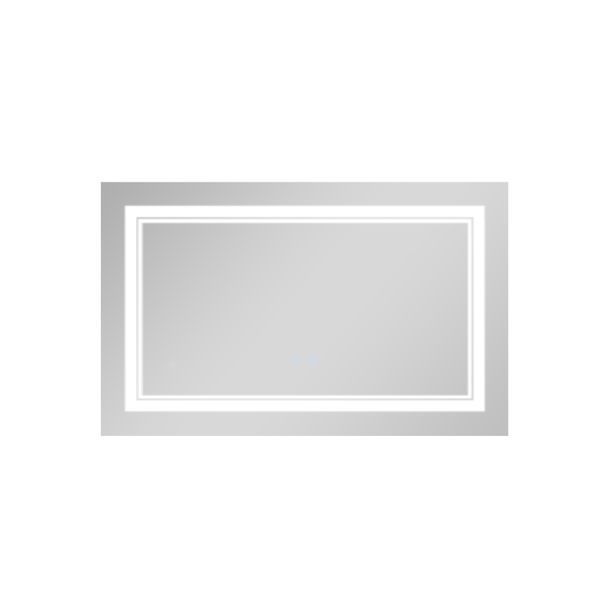 Зеркало Qtap Cardinal (CA1) 700х500 с LED-подсветкой Touch, с антизапотеванием, с диммером, рег. темп. цвета (3000-6500K) QT0478C5070 SD00052323 фото