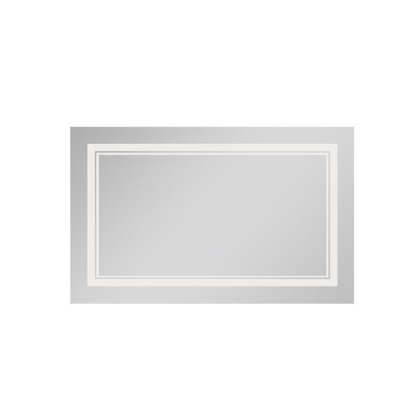Зеркало Qtap Cardinal (CA1) 700х500 с LED-подсветкой Touch, с антизапотеванием, с диммером, рег. темп. цвета (3000-6500K) QT0478C5070 SD00052323 фото