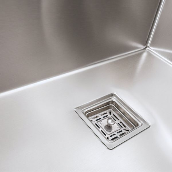 Комплект кухонної мийки Platinum Handmade 650х450х230 KN36 3.0/1.5 pl23596 фото